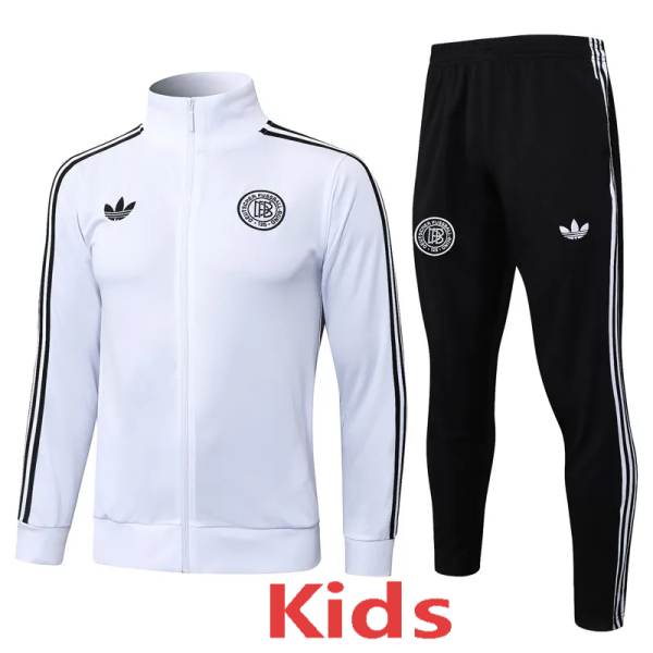2025-26 Germany White Kids Jacket Tracksuit #E25111(童装)