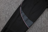 2025-26 JUV Black Kids Half Pull Tracksuit #E25110(童装)(半拉链)