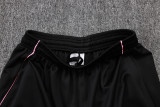 2025-26 JUV Black Kids Half Pull Tracksuit #E25110(童装)(半拉链)