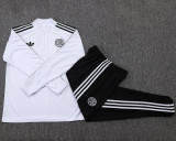 2025-26 Germany White Kids Half Pull Tracksuit #E25115(童装)(半拉链)