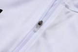2025-26 Germany White Kids Half Pull Tracksuit #E25115(童装)(半拉链)