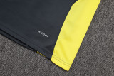 2025-26 RMA Dark gray Half Pull Tracksuit #B2563(半拉链)