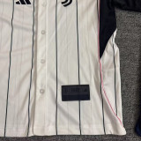 2025-26 JUV White Casual Edition Kids Baseball Jersey