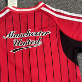 2025-26 Man Utd Red Casual Edition Kids Baseball Jersey