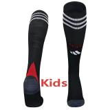 2025-26 Man Utd Home Black Kids Socks(儿童)