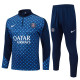 2025-26 PSG Royal blue Half Pull Tracksuit #B2566(半拉链)