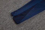 2025-26 PSG Royal blue Half Pull Tracksuit #B2566(半拉链)