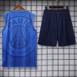 2025-26 PSG Blue Tank top and shorts suit