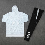 2025-26 RMA White Hoodie Tracksuit (卫衣套装)