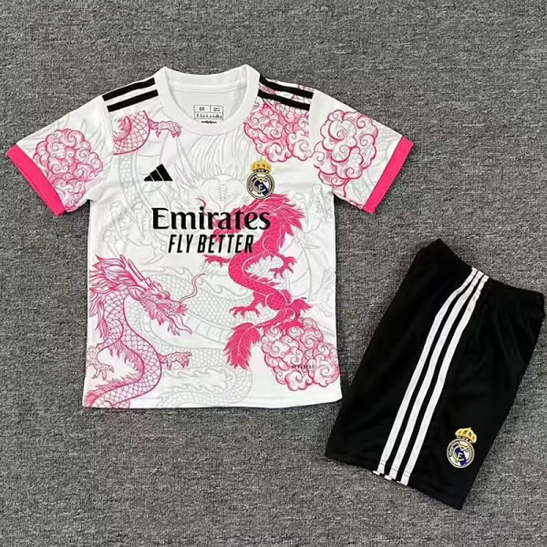 2025-26 RMA Pink White Special Edition Kids Training