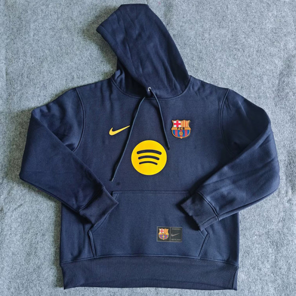 2025-26 BAR Royal blue Hoody 宝蓝色(加绒)彩标