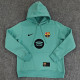 2025-26 BAR Light green Hoody 浅绿色(加绒)彩标