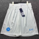 2025-26 Napoli Home White Shorts Pants (蓝标)