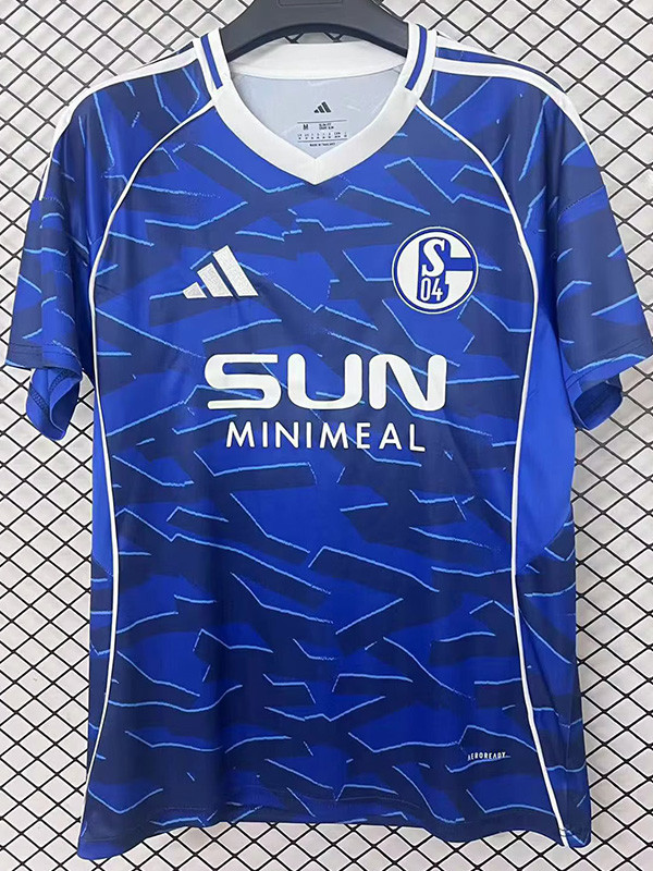 2025-26 Schalke 04 Home Fans Soccer Jersey