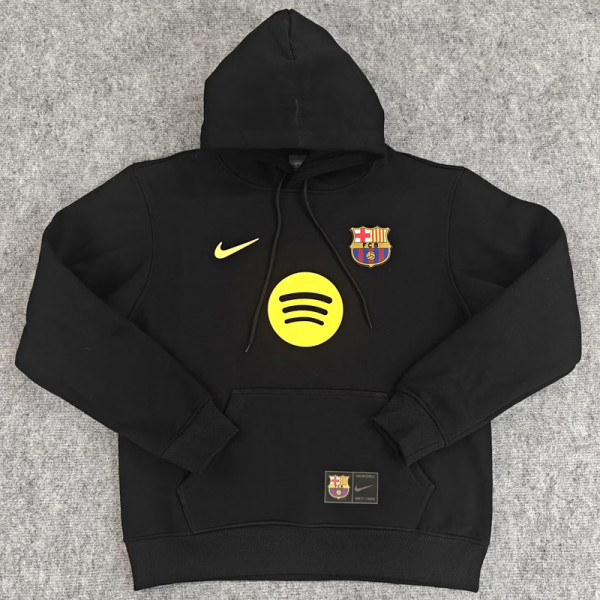 2025-26 BAR Black Hoody 黑色(加绒)彩标
