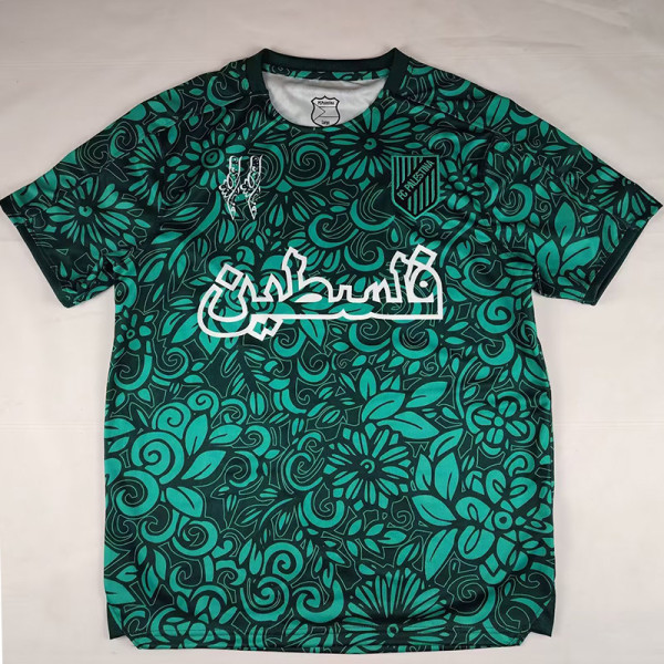 2025-26 Palestina FC Green Training shirts (阿拉伯文)