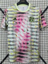 2025-26 Celtic Pink White Training shirts