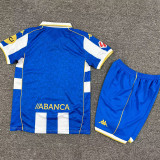 2025-26 La Coruna Home Kids Soccer Jersey