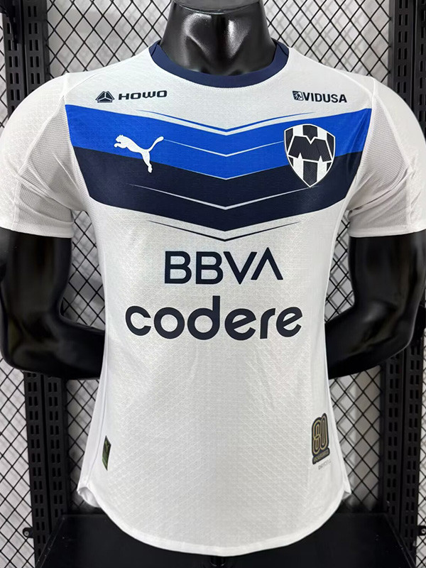 2025-26 Monterrey Away Player Version Soccer Jersey