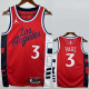 2024-25 Clippers PAUL #3 Red Top Quality Hot Pressing NBA Jersey (Trapeze Edition) 飞人版