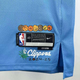 2024-25 Clippers PAUL #3 Blue City Edition Top Quality Hot Pressing NBA Jersey