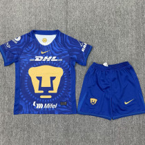 2025-26 Pumas UNAM Away Kids Soccer Jersey
