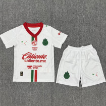 2025-26 Chivas Guadalajara Away Kids Soccer Jersey