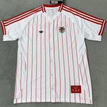 2025-26 Benfica White Casual Edition Baseball Jersey