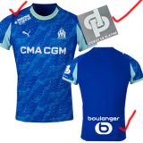 2025-26 Marseille Third Player Version Soccer Jersey