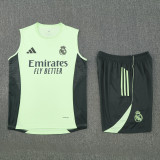 2025-26 RMA Light green Tank top and shorts suit