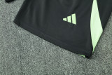 2025-26 RMA Army green Tank top and shorts suit