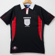 1998 England Black Retro Soccer Jersey