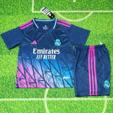 2025-26 RMA Royal blue Concept Edition Kids Soccer Jersey