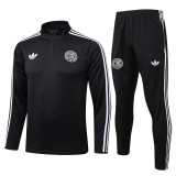2025-26 Germany Black Half Pull Tracksuit #B2579(半拉链)