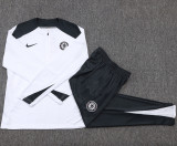 2025-26 CHE White Half Pull Tracksuit #B2576(半拉链)