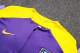 2025-26 ATM Purple Half Pull Tracksuit #B2578(半拉链)