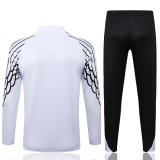 2025-26 PSG Jordan White Half Pull Tracksuit #B2574(半拉链)