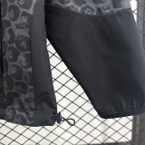 2025-26 Dortmund Grey & Black Double Sided Windbreaker (双面风衣)
