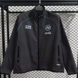 2025-26 Napoli Black Windbreaker