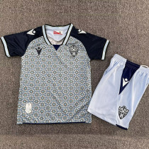 2025-26 UD Almeria Away Kids Soccer Jersey