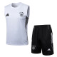 2025-26 Germany White Tank top and shorts suit #D25163