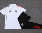 2025-26 Ajax White Short shirts and Long trousers Suit #C2559