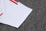 2025-26 Ajax White Short shirts and Long trousers Suit #C2559