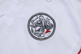 2025-26 Ajax White Short shirts and Long trousers Suit #C2559
