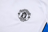 2025-26 Man Utd White Training Short Suit #D25155