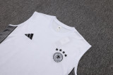 2025-26 Germany White Tank top and shorts suit #D25163