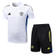 2025-26 Man Utd White Training Short Suit #D25155