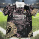 2025-26 RMA Black Special Edition Fans Training Shirts (粉金龙)