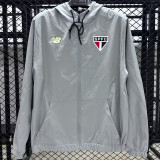 2025-26 Sao Paulo Grey Windbreaker
