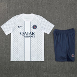 2025-26 PSG White Training Short Suit